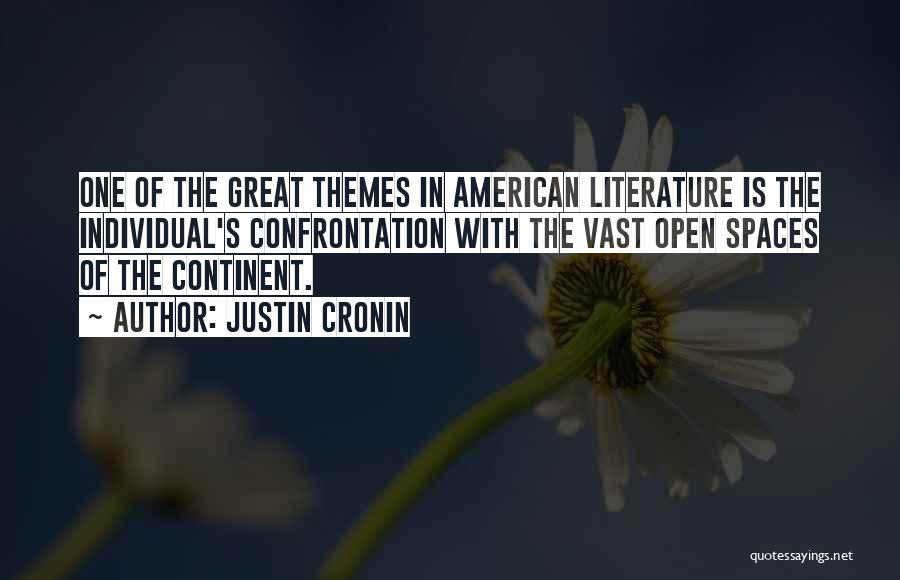 Themes In Literature Quotes By Justin Cronin