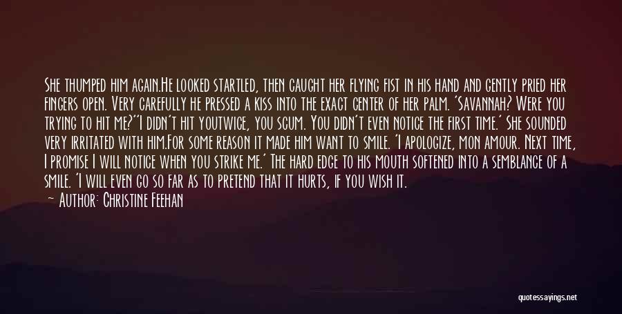Then It Hit Me Quotes By Christine Feehan