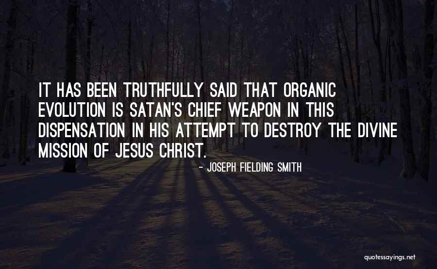 Then Satan Said Quotes By Joseph Fielding Smith