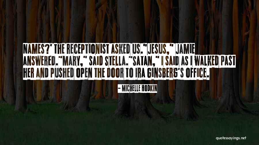 Then Satan Said Quotes By Michelle Hodkin