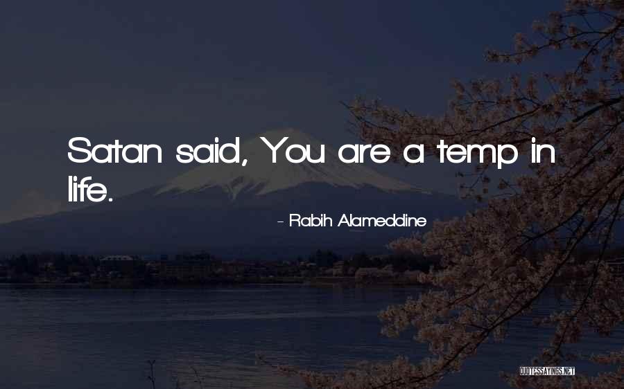 Then Satan Said Quotes By Rabih Alameddine