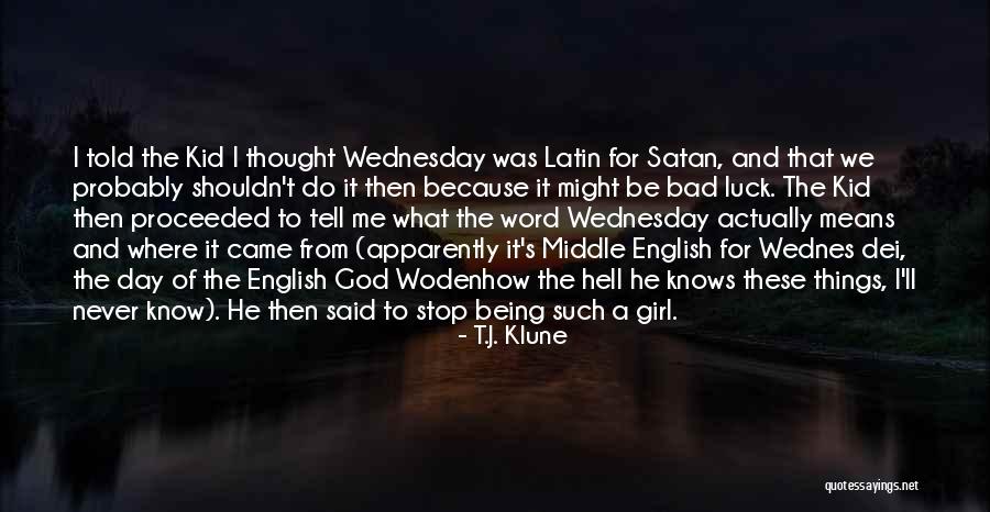 Then Satan Said Quotes By T.J. Klune