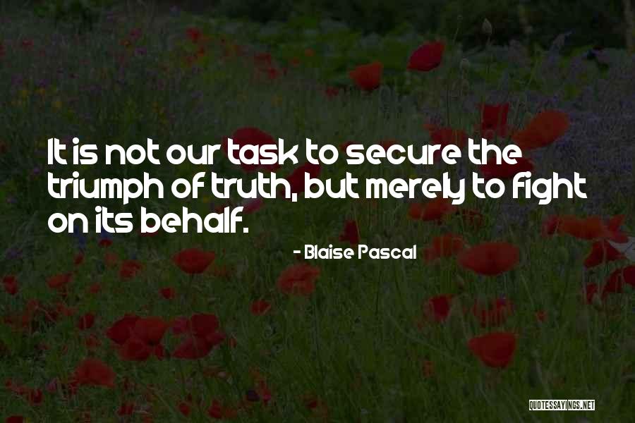 Thensted Quotes By Blaise Pascal