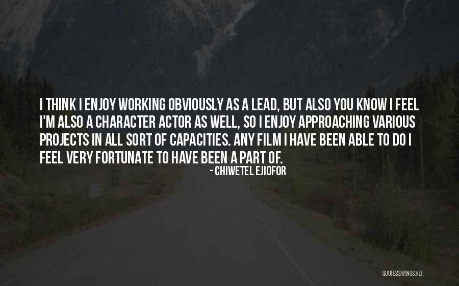 Theobalds Tower Quotes By Chiwetel Ejiofor Theobalds Tower Quotes By Chiwetel Ejiofor