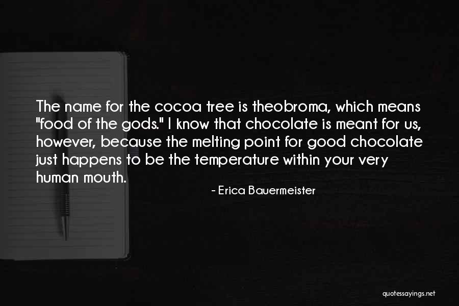 Theobroma Quotes By Erica Bauermeister Theobroma Quotes By Erica Bauermeister