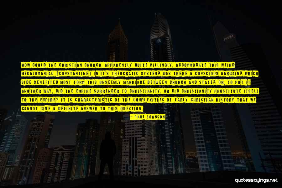 Theocratic Quotes By Paul Johnson Theocratic Quotes By Paul Johnson