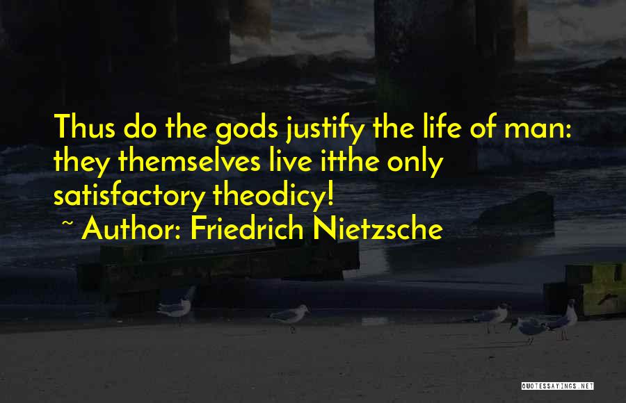 Theodicy Quotes By Friedrich Nietzsche