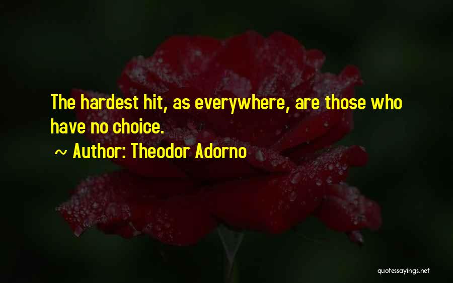 Theodor Adorno Quotes 1030052