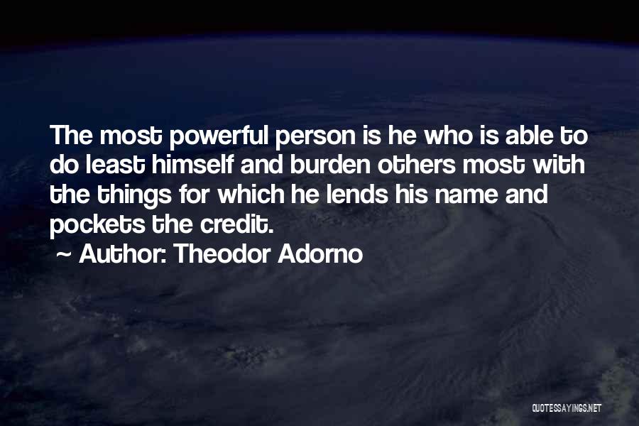 Theodor Adorno Quotes 1763449