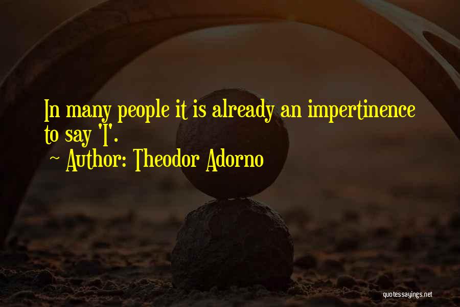 Theodor Adorno Quotes 1835956