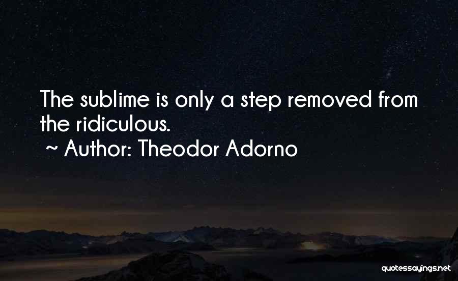 Theodor Adorno Quotes 663261