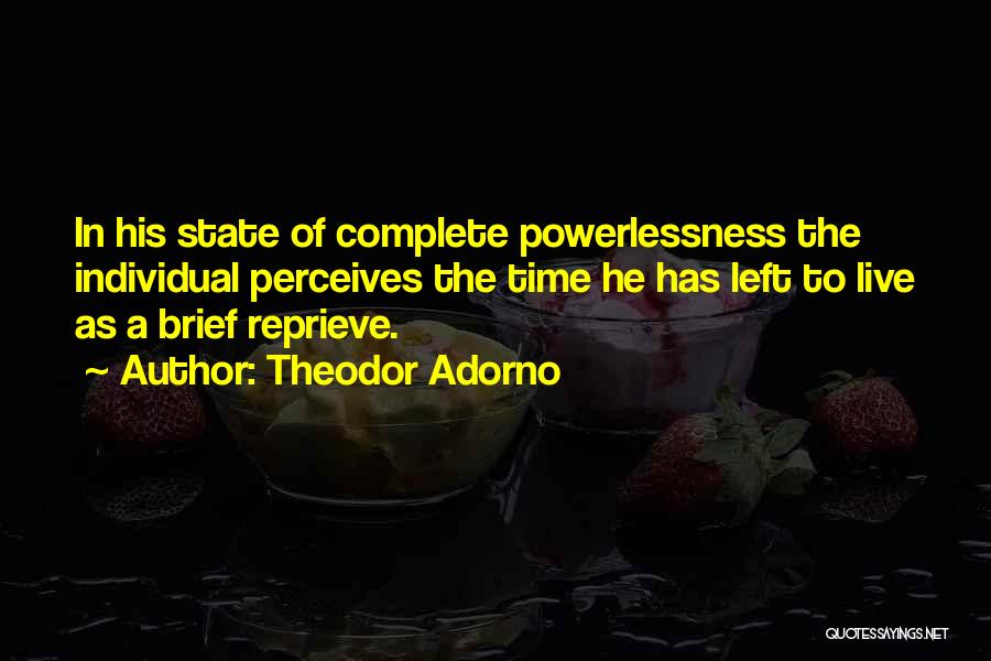 Theodor Adorno Quotes 767000