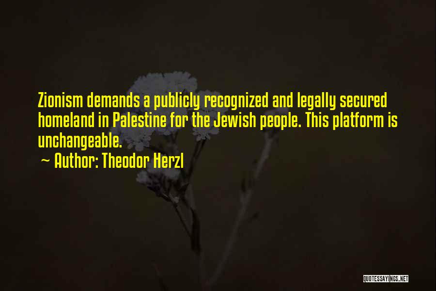Theodor Herzl Quotes 1411549
