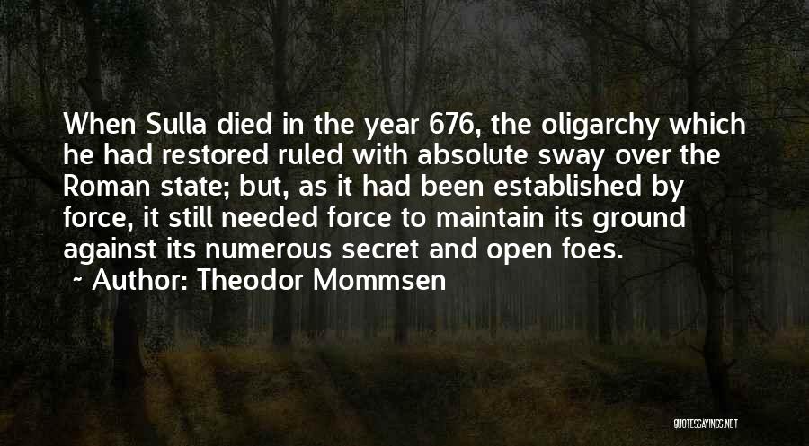 Theodor Mommsen Quotes 1021556