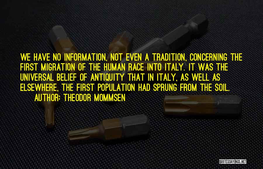 Theodor Mommsen Quotes 1787421