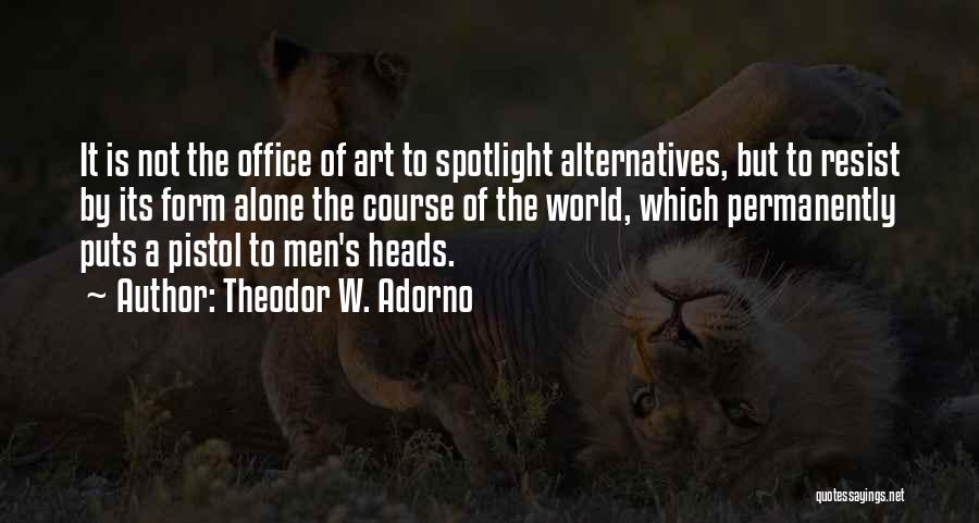 Theodor W. Adorno Quotes 107746