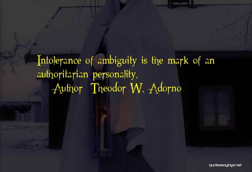 Theodor W. Adorno Quotes 2211483