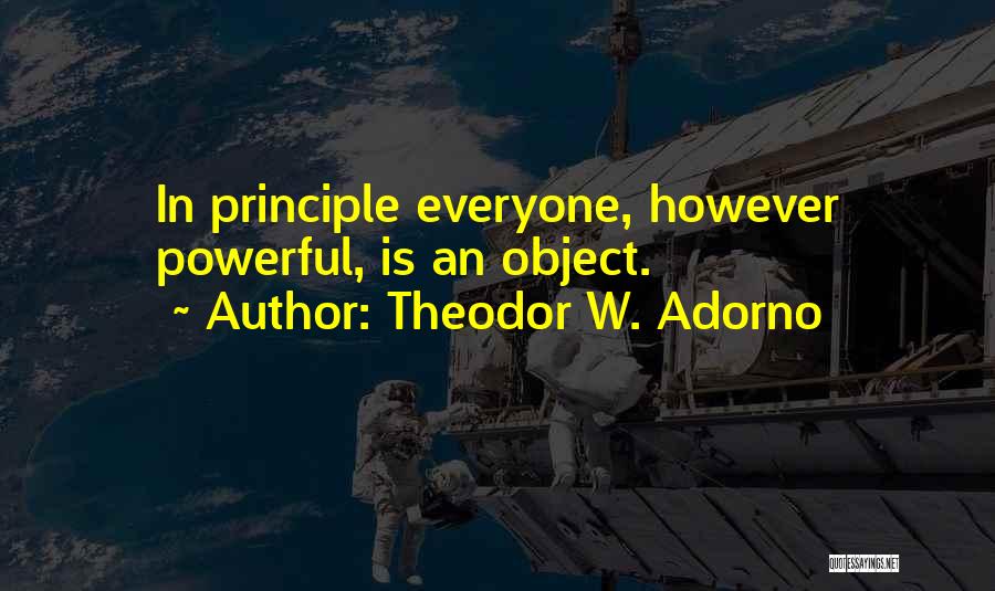 Theodor W. Adorno Quotes 312835