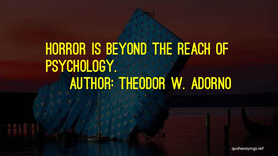 Theodor W. Adorno Quotes 685335