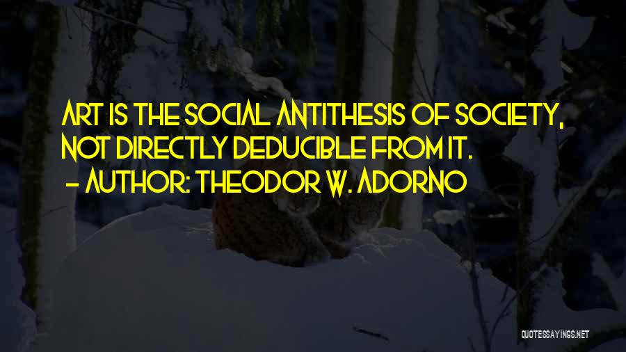 Theodor W. Adorno Quotes 726973