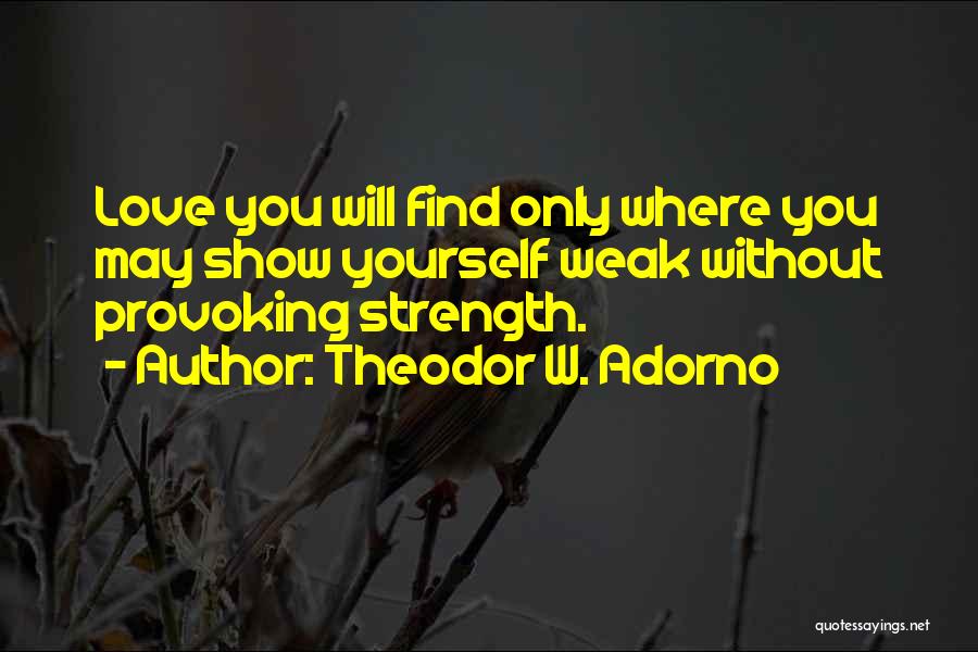 Theodor W. Adorno Quotes 784707