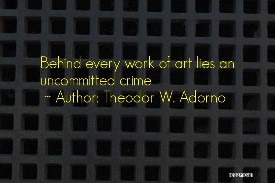 Theodor W. Adorno Quotes 903373