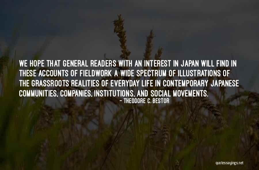 Theodore C. Bestor Quotes 1895340 Theodore C. Bestor Quotes 1895340