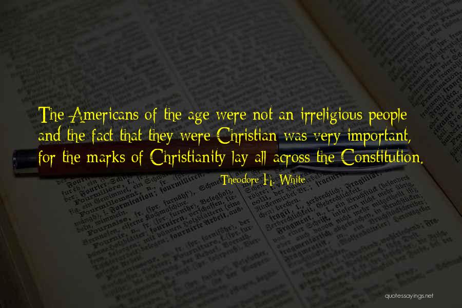 Theodore H. White Quotes 235825 Theodore H. White Quotes 235825