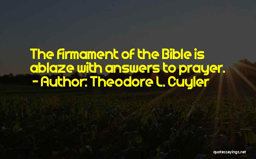 Theodore L. Cuyler Quotes 482150