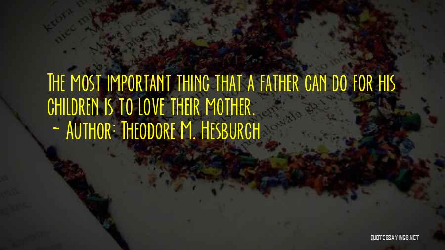 Theodore M. Hesburgh Quotes 294046