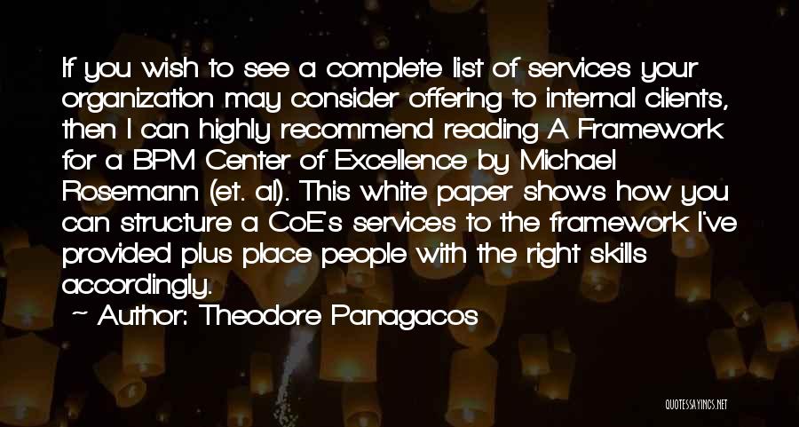 Theodore Panagacos Quotes 1601308