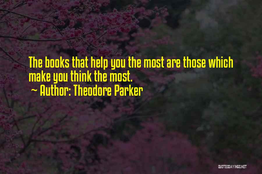 Theodore Parker Quotes 558364