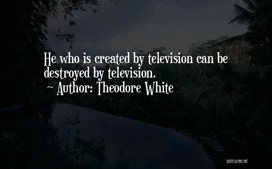 Theodore White Quotes 447006