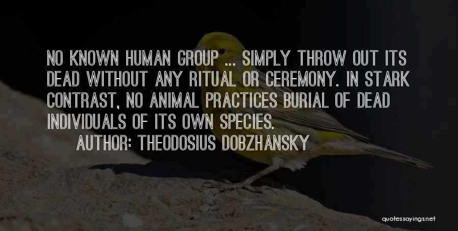 Theodosius Dobzhansky Quotes 231038