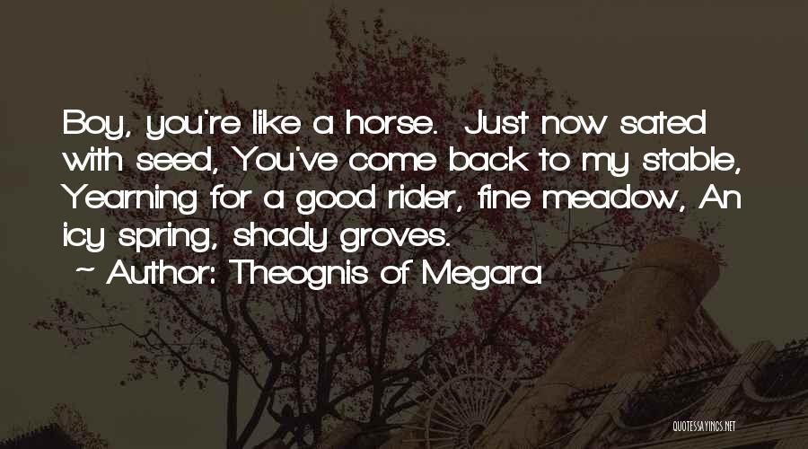 Theognis Of Megara Quotes 103444