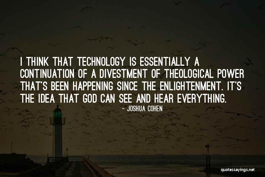 Theological God Quotes By Joshua Cohen Theological God Quotes By Joshua Cohen