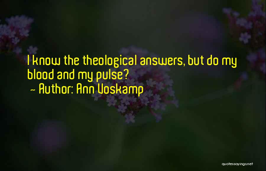 Theology Of The Body Quotes By Ann Voskamp