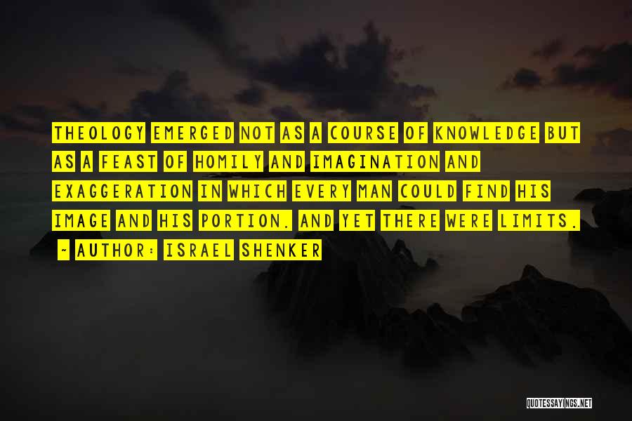 Theology Quotes By Israel Shenker