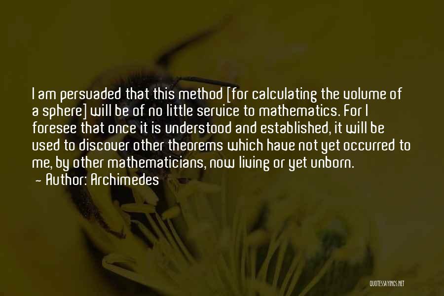 Theorems Quotes By Archimedes