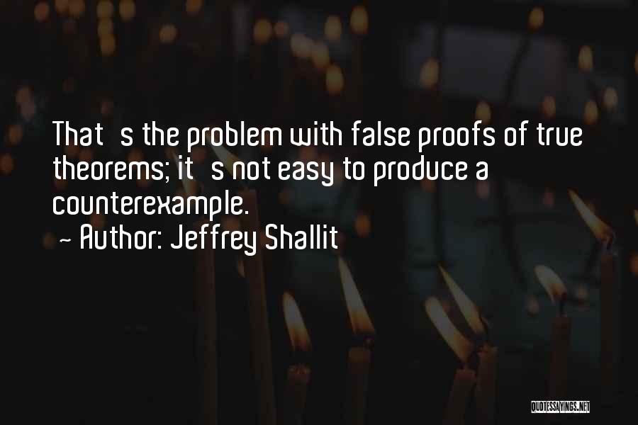 Theorems Quotes By Jeffrey Shallit