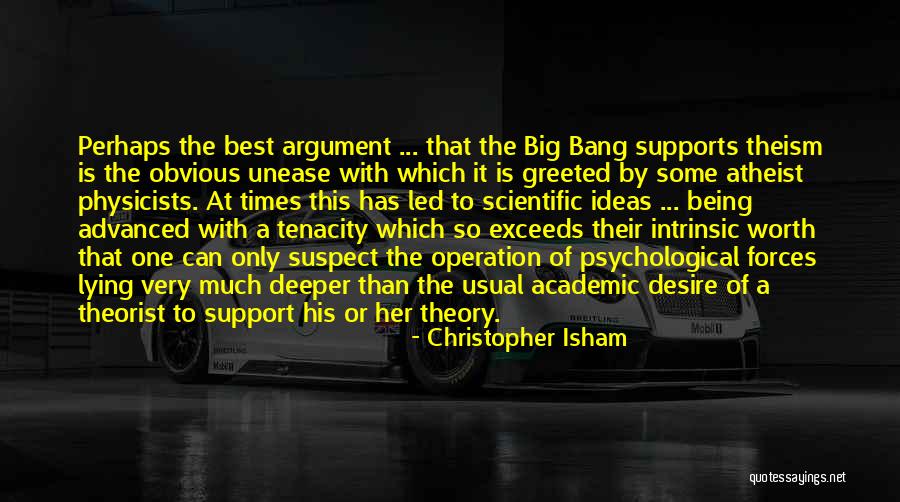 Theorist Quotes By Christopher Isham Theorist Quotes By Christopher Isham