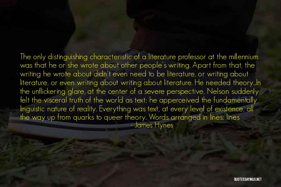Theory And Reality Quotes By James Hynes Theory And Reality Quotes By James Hynes