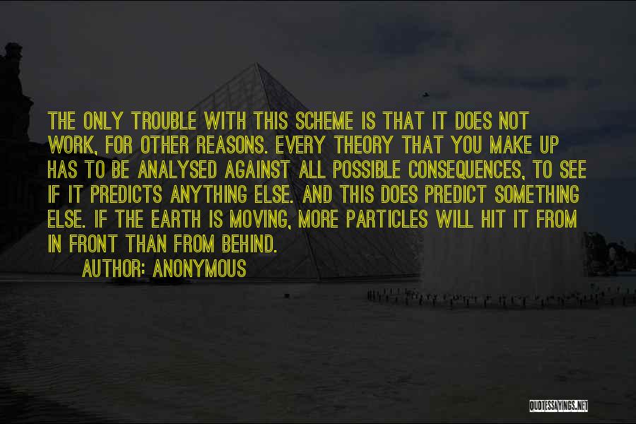 Theory Of Consequences Quotes By Anonymous