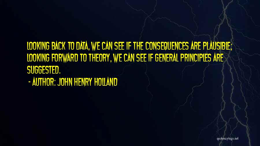 Theory Of Consequences Quotes By John Henry Holland