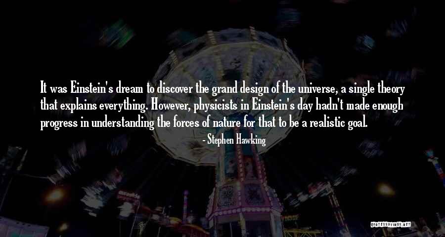 Theory Of Everything Stephen Quotes By Stephen Hawking