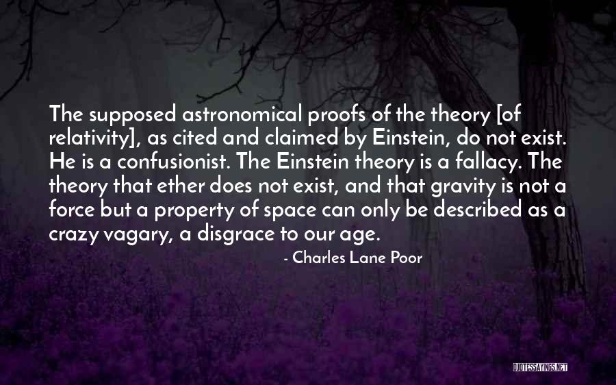 Theory Of Gravity Quotes By Charles Lane Poor Theory Of Gravity Quotes By Charles Lane Poor