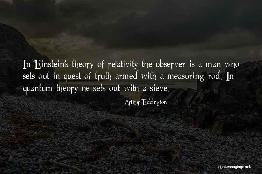 Theory Of Relativity Quotes By Arthur Eddington