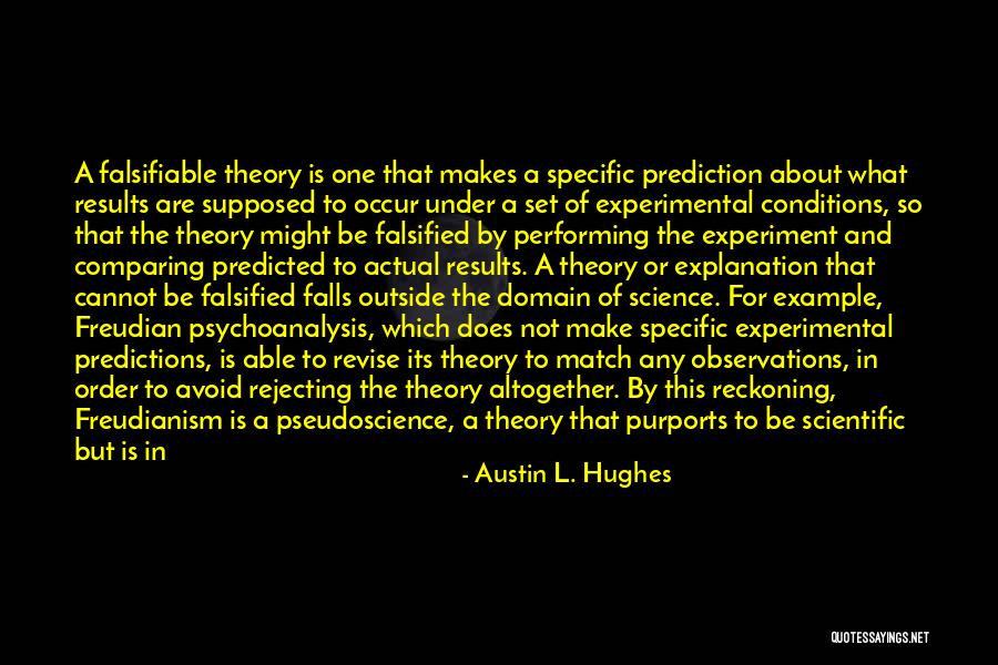 Theory Of Relativity Quotes By Austin L. Hughes