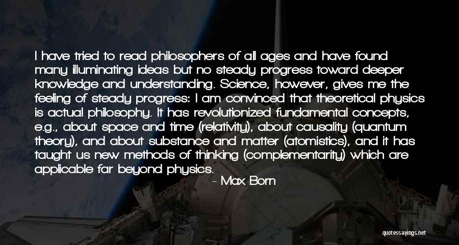 Theory Of Relativity Quotes By Max Born