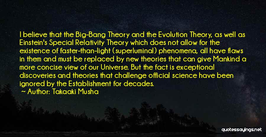 Theory Of Relativity Quotes By Takaaki Musha